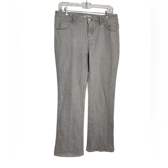 CAbi Denim - CABI Jeans Size‎ 10 Classic Gray Bootcut Contemporary Fit Jeans 🩶🩶